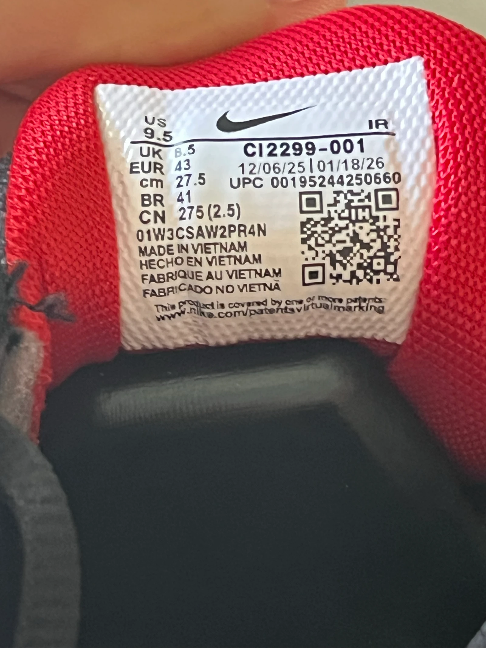 Nike Air Max Plus (TN) Cinza/Vermelho￼ – photo 5